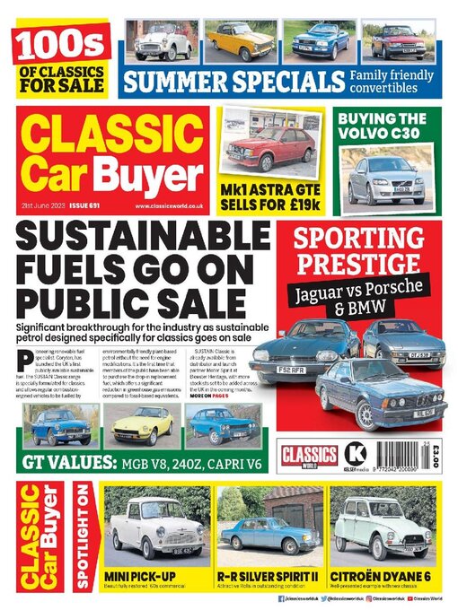 Kelsey Publishing Ltd作のClassic Car Buyerの作品詳細 - 貸出可能